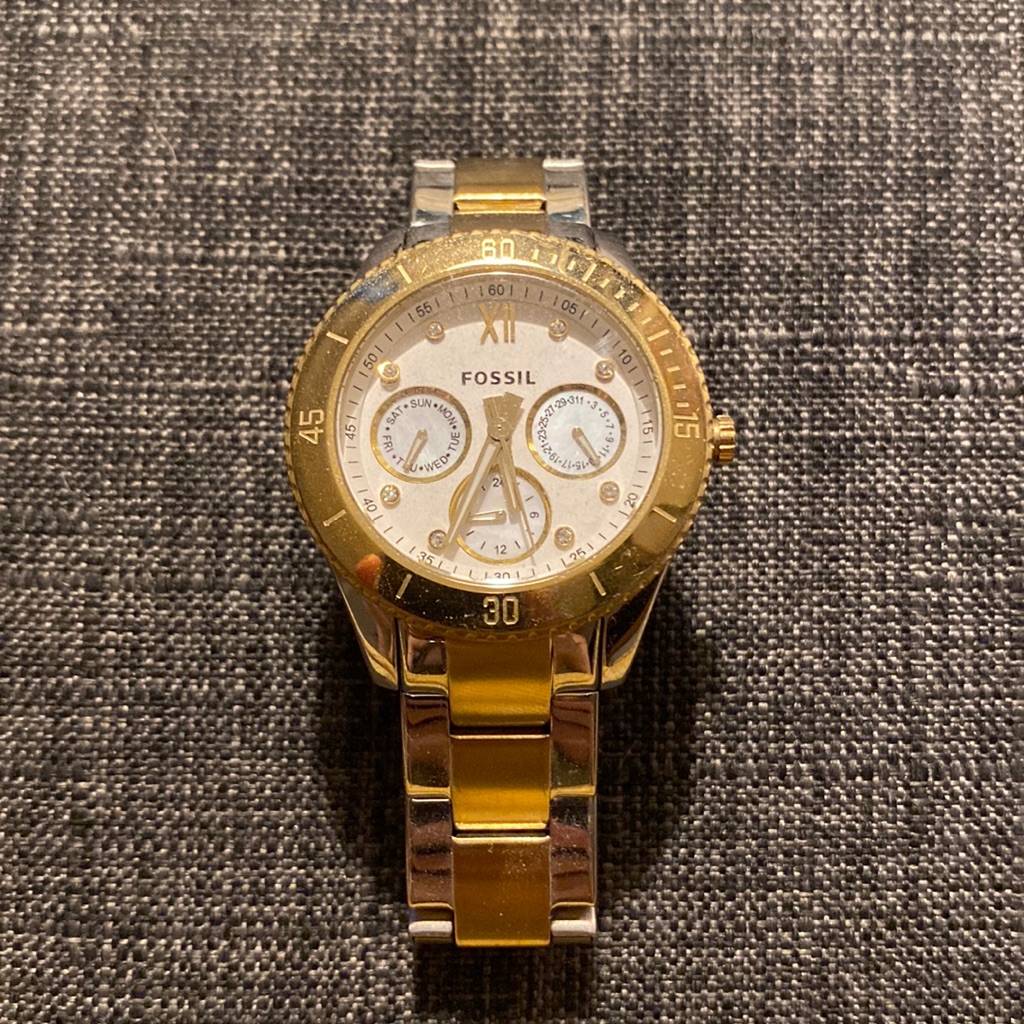 Great Condition Stainless Steel Fossil Watch